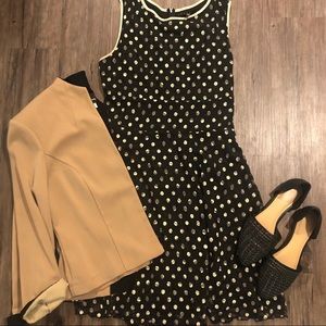 Tiana B. Polka Dot A-line Dress